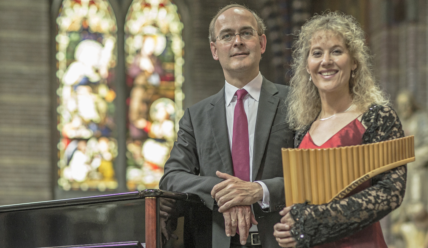 Concert panfluit en piano